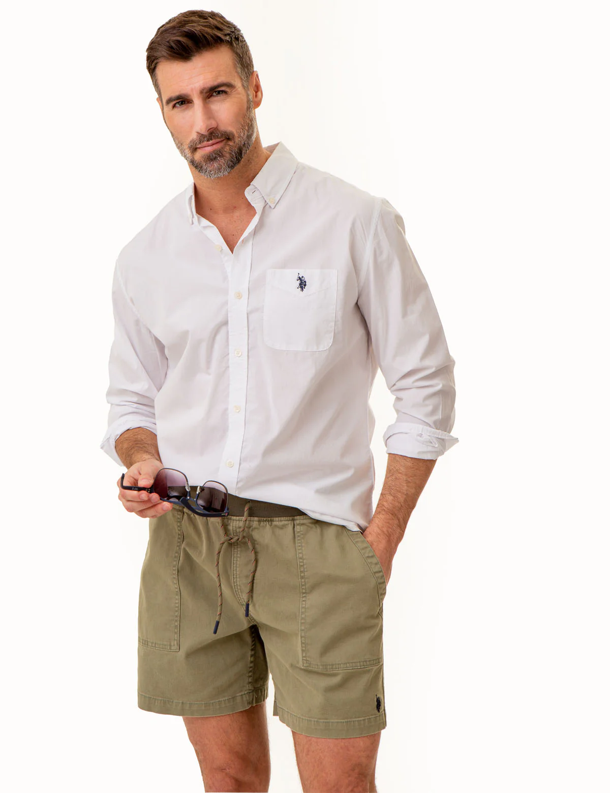LONG SLEEVE MADRAS WOVEN SHIRT - Image 7