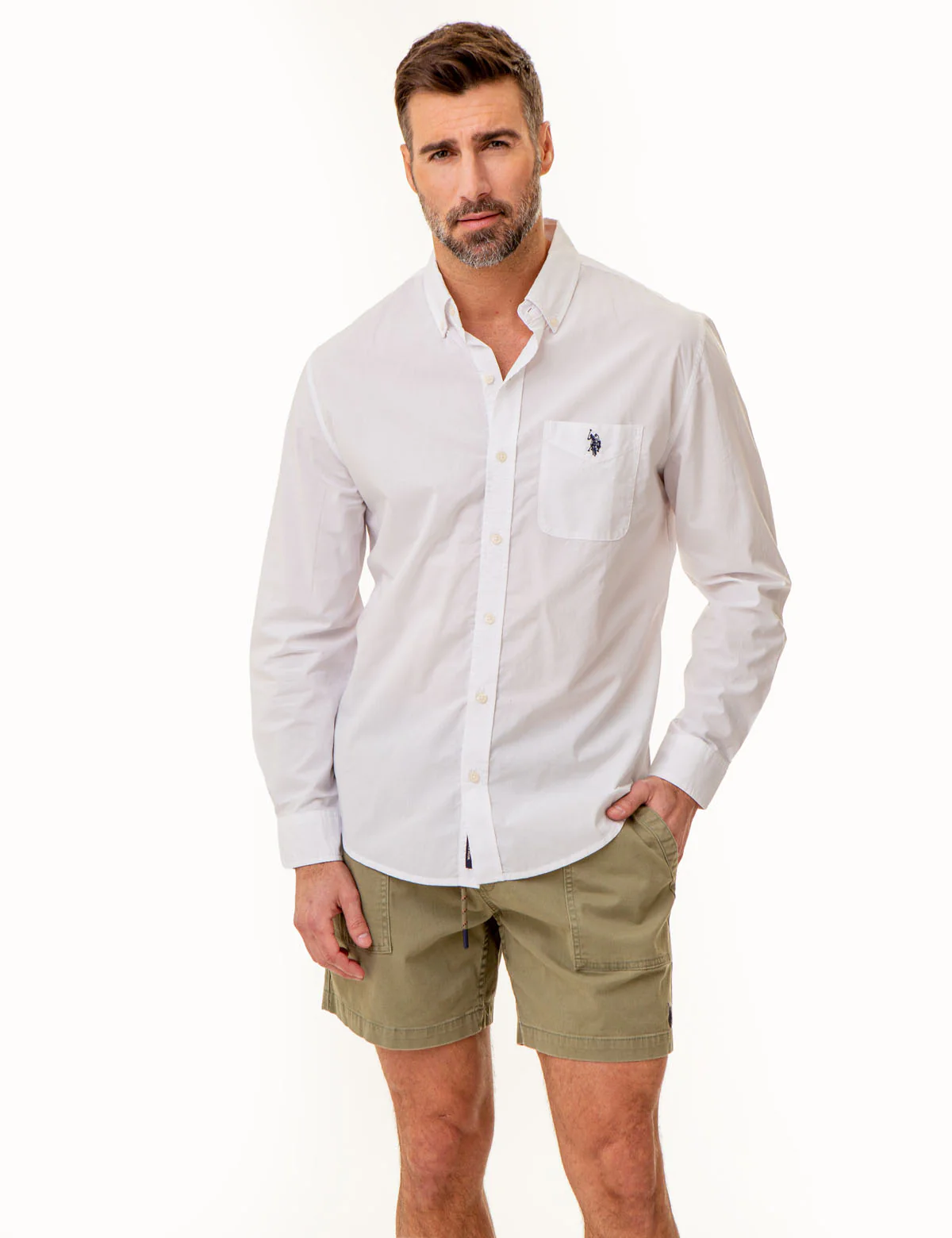 LONG SLEEVE MADRAS WOVEN SHIRT - Image 8