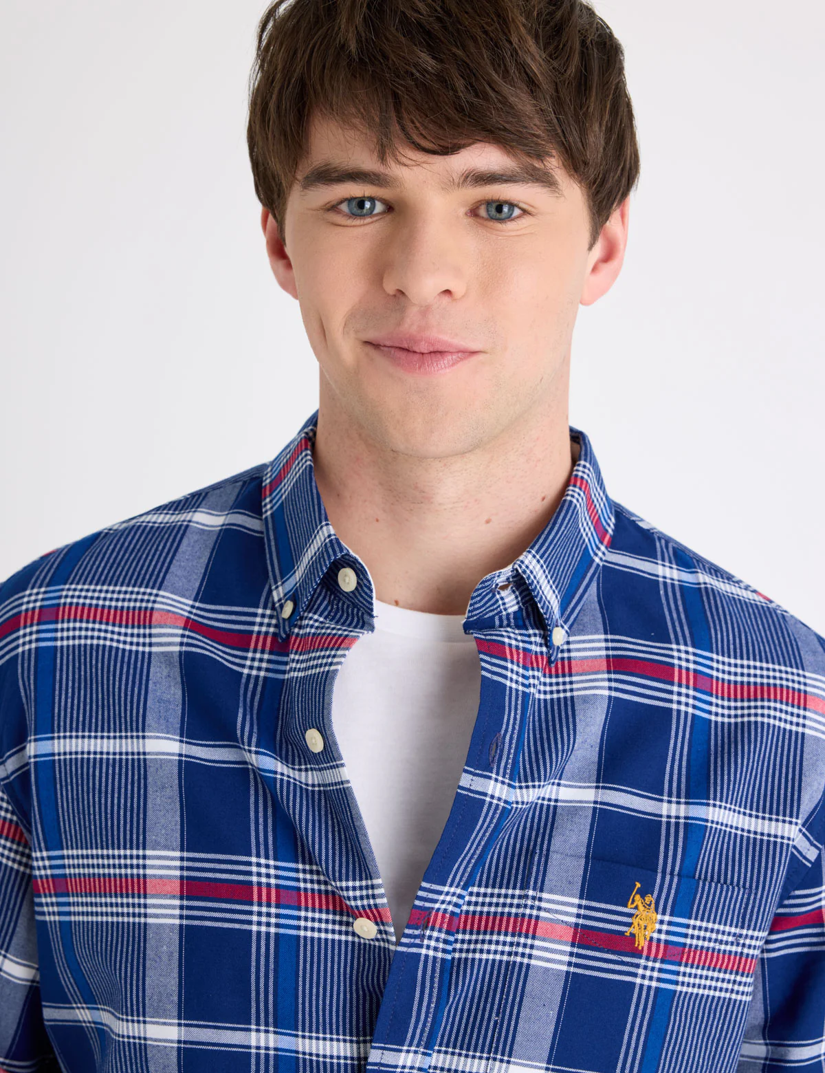 LONG SLEEVE PLAID OXFORD SHIRT - Image 4