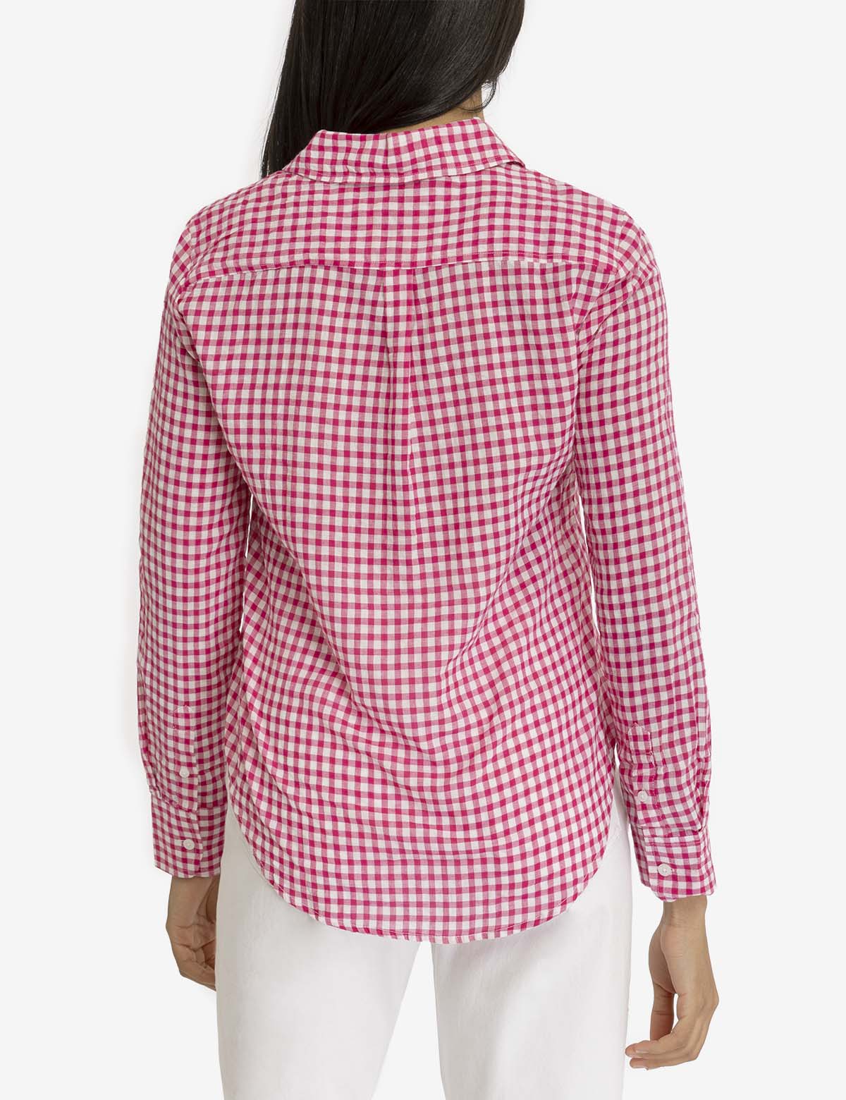 LONG SLEEVE POPOVER SHIRT WITH POCKET - Image 3