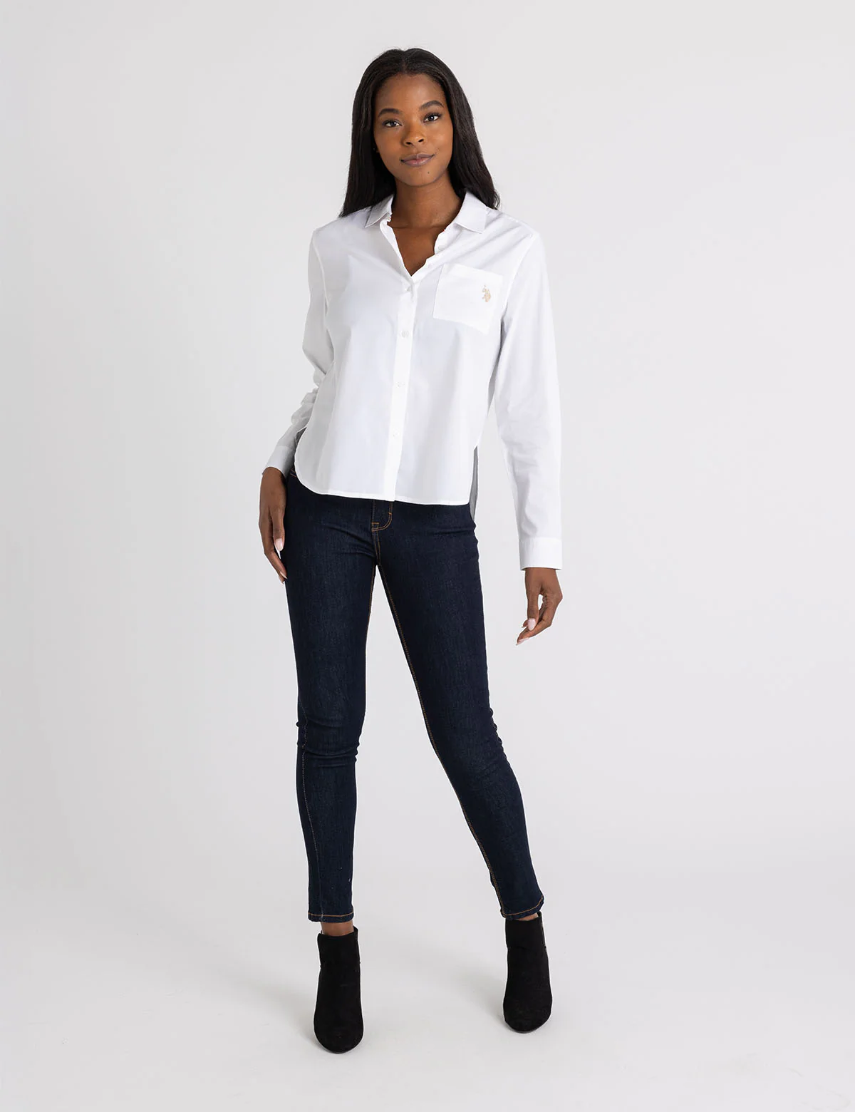 LONG SLEEVE RELAXED POPLIN SHIRT - Image 11