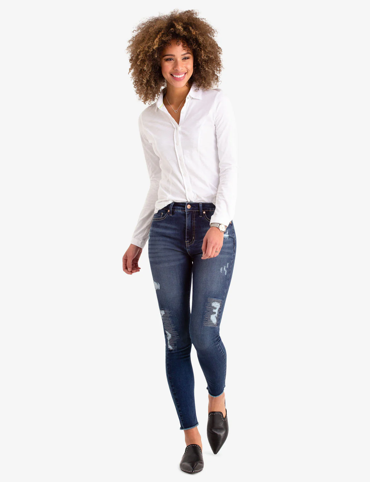 LONG SLEEVE SHIRT IN COTTON JERSEY - Image 6