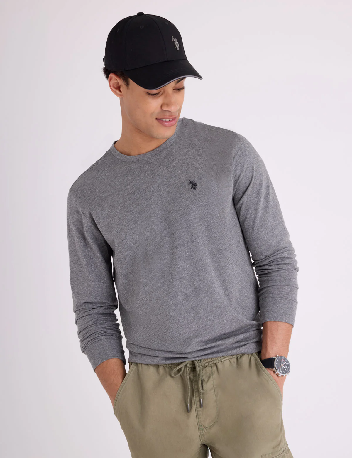 LONG SLEEVE SOLID T-SHIRT - Image 13