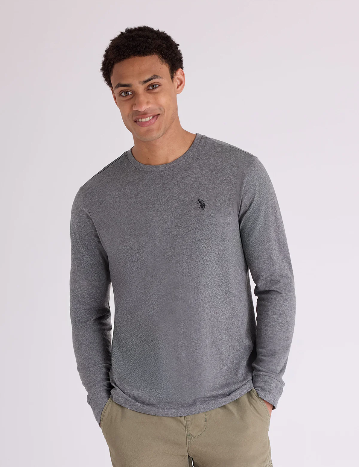 LONG SLEEVE SOLID T-SHIRT - Image 14