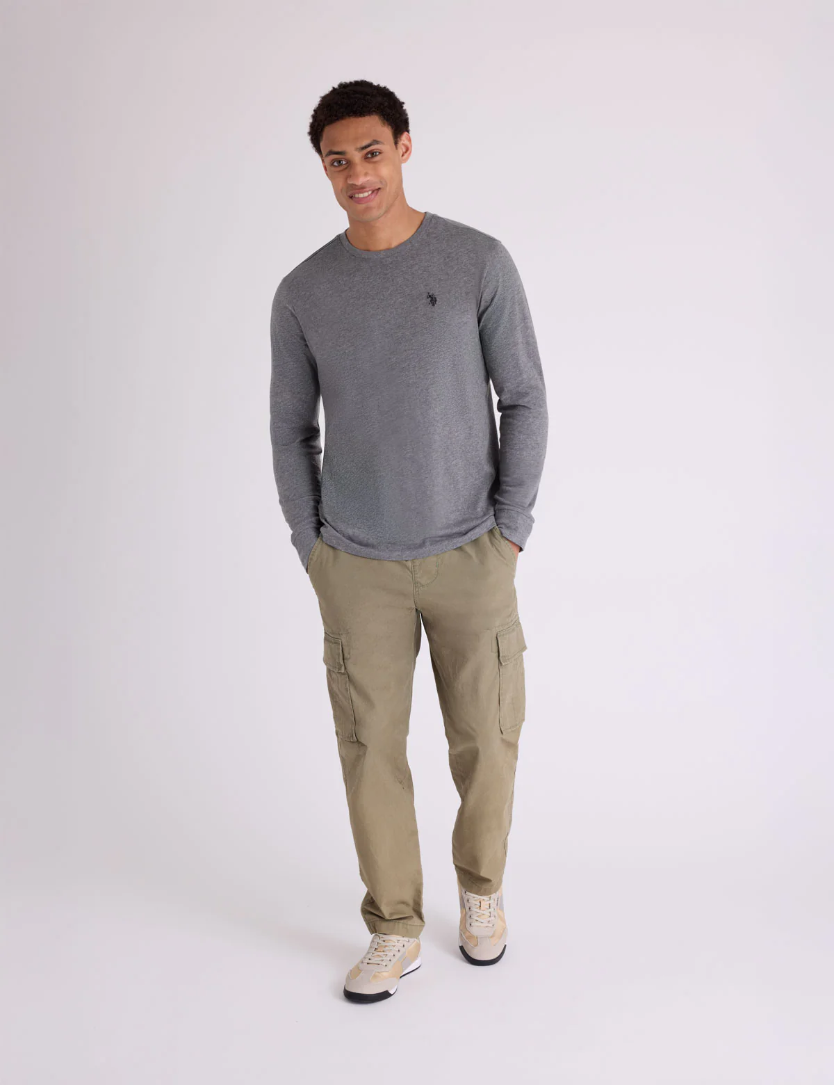 LONG SLEEVE SOLID T-SHIRT - Image 15