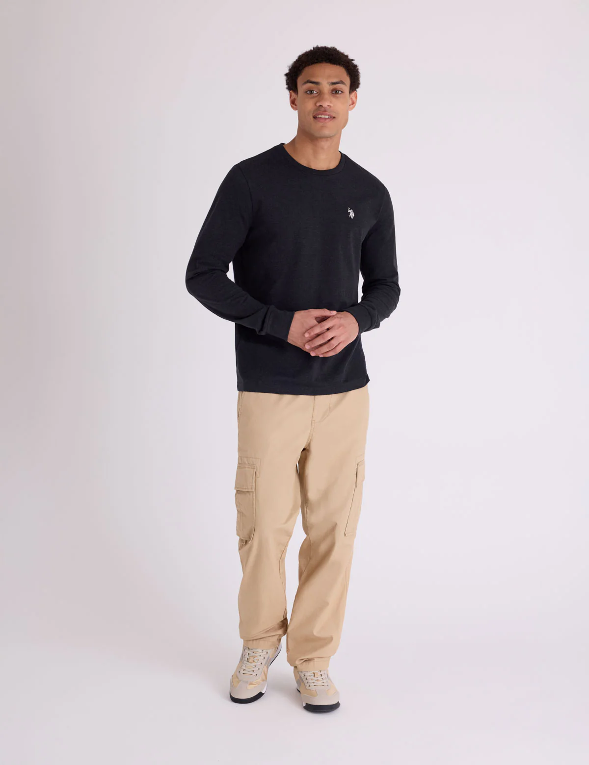 LONG SLEEVE SOLID T-SHIRT - Image 4