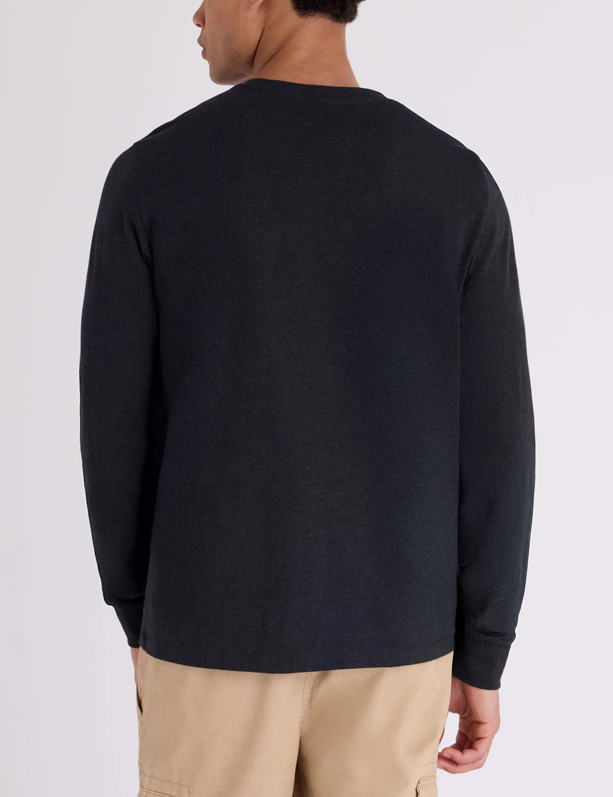 LONG SLEEVE SOLID T-SHIRT - Image 5