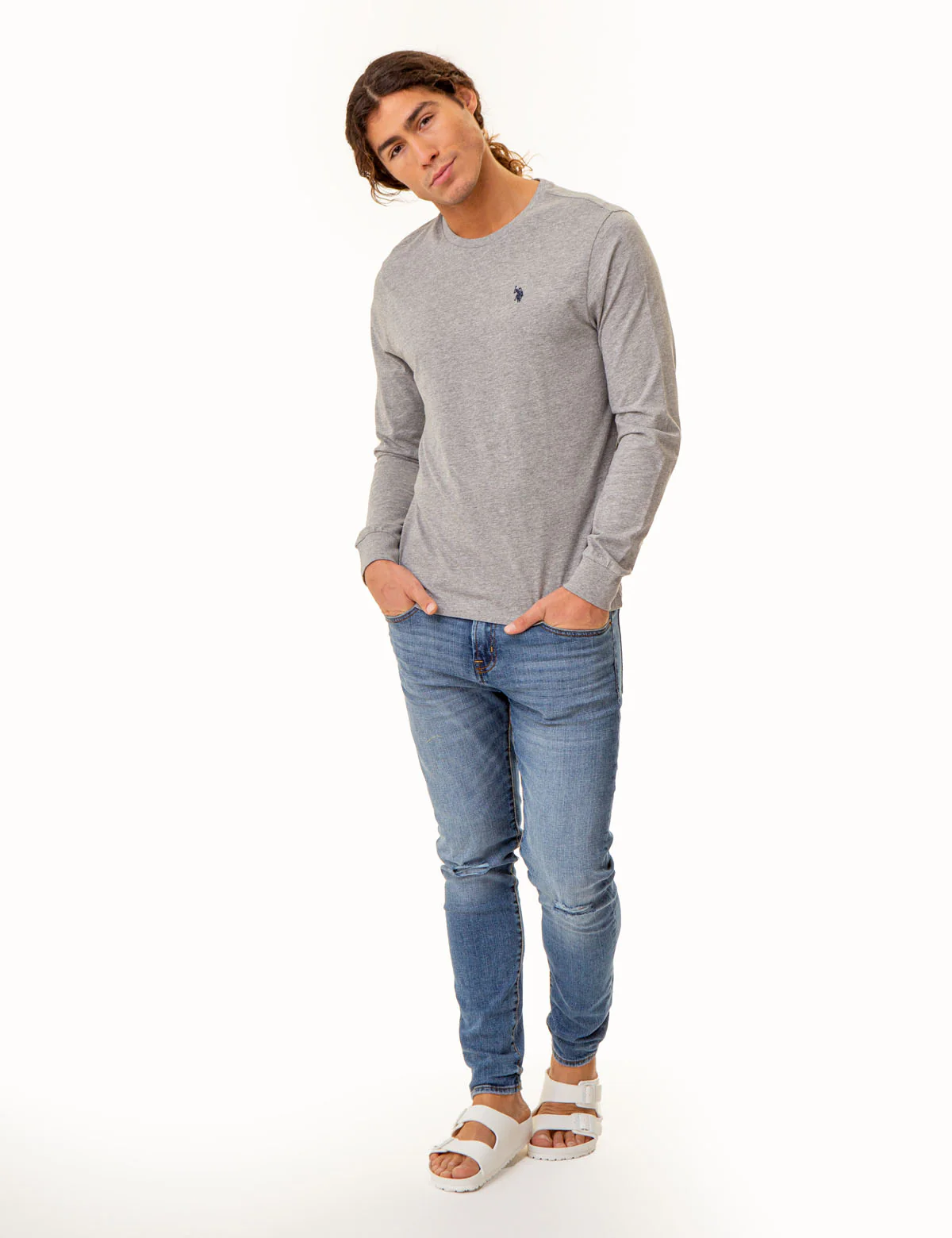 LONG SLEEVE SOLID T-SHIRT - Image 5