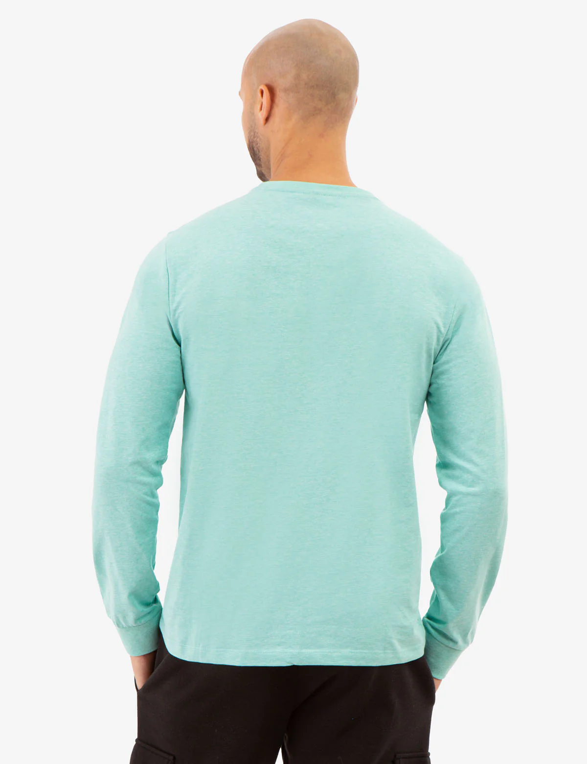 LONG SLEEVE SOLID T-SHIRT - Image 3