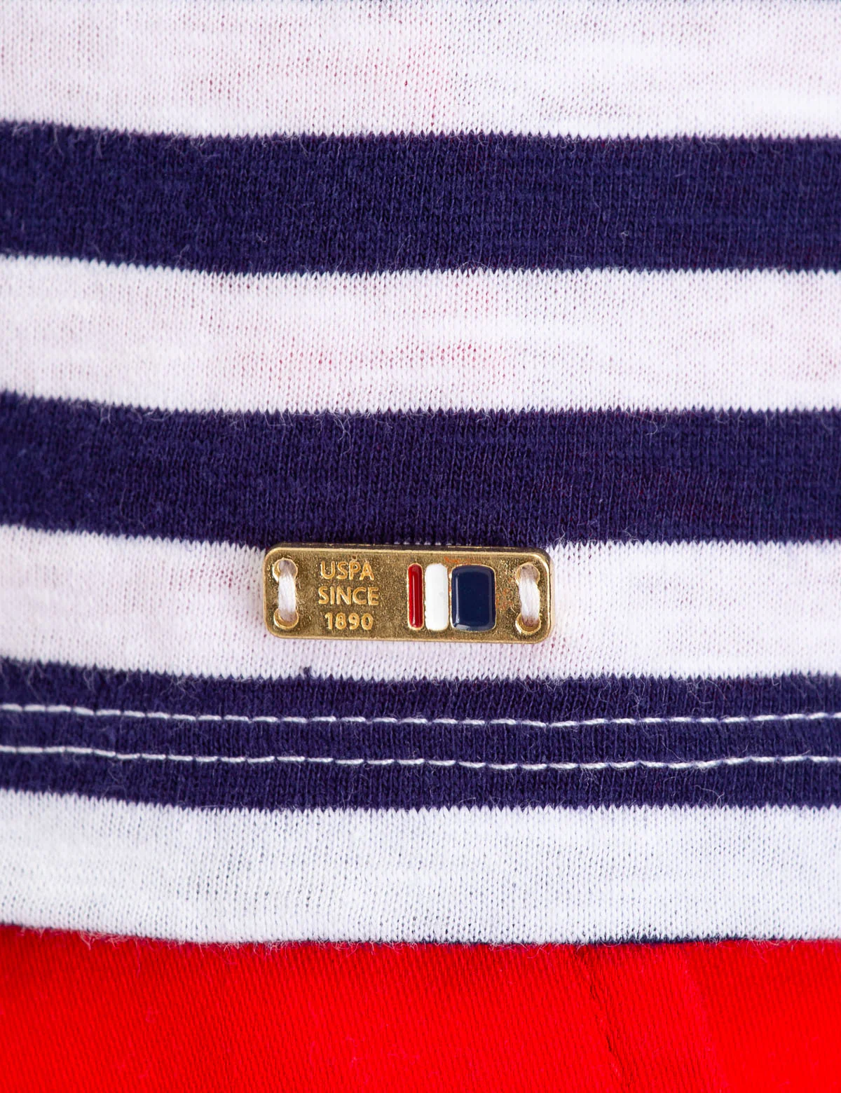 LONG SLEEVE SQUARE NECK STRIPED SHIRT - Image 5