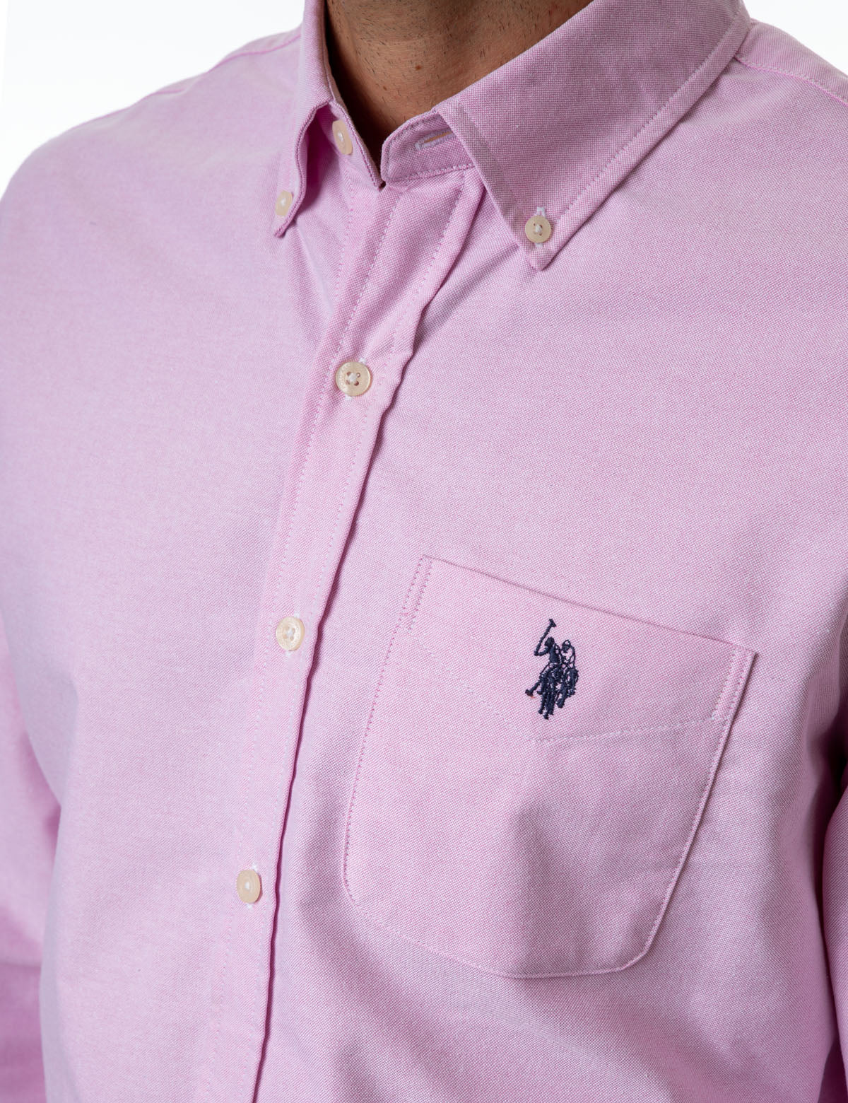 LONG SLEEVE STRETCH OXFORD SHIRT - Image 5
