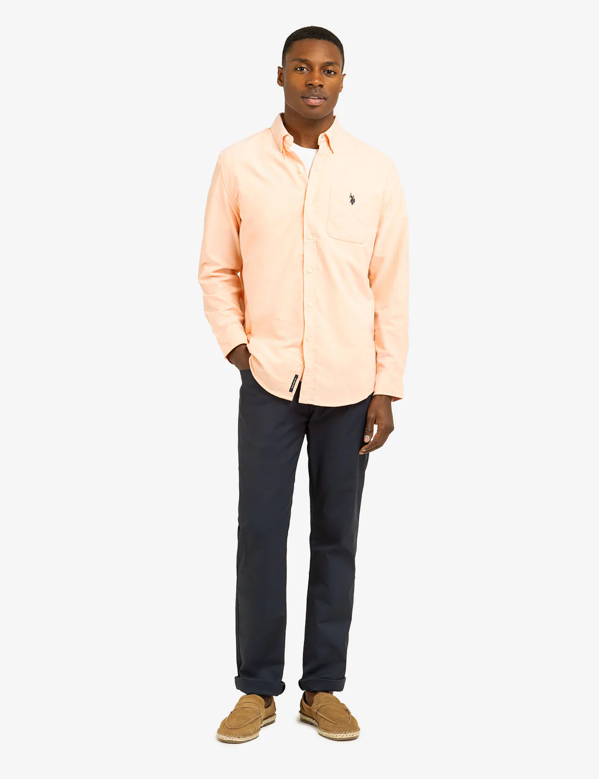 LONG SLEEVE STRETCH OXFORD SHIRT - Image 3