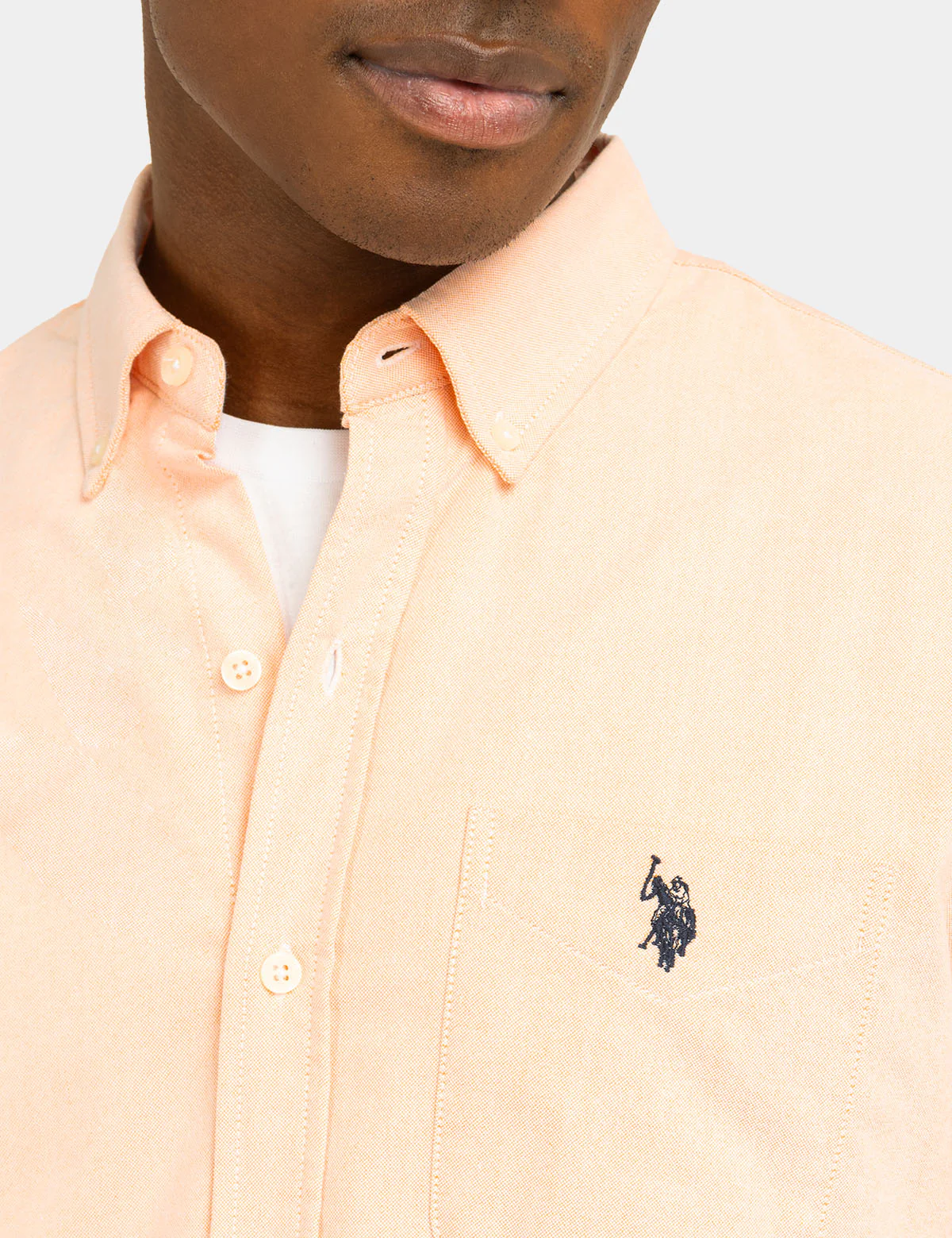 LONG SLEEVE STRETCH OXFORD SHIRT - Image 4
