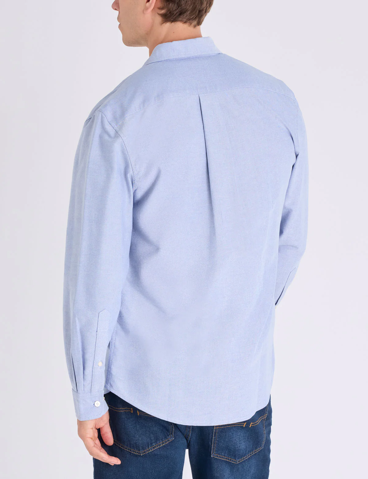 LONG SLEEVE STRETCH OXFORD SHIRT - Image 13