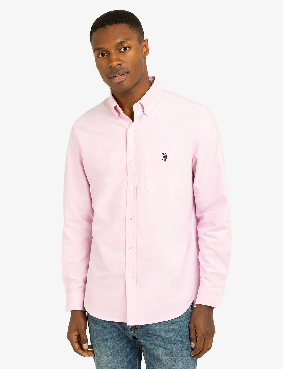LONG SLEEVE STRETCH OXFORD SHIRT - Image 21