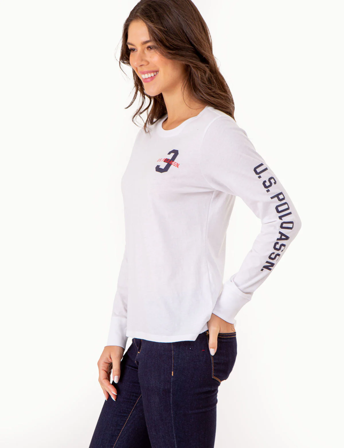 LONG SLEEVE U.S. POLO ASSN. GRAPHIC T-SHIRT - Image 2