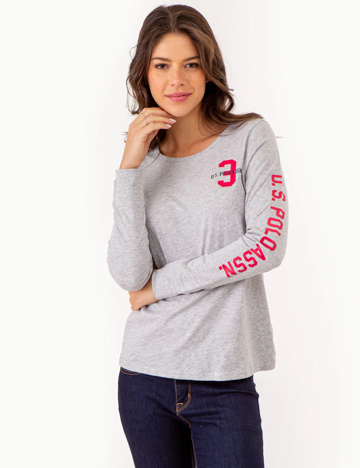 LONG SLEEVE U.S. POLO ASSN. GRAPHIC T-SHIRT - Image 5