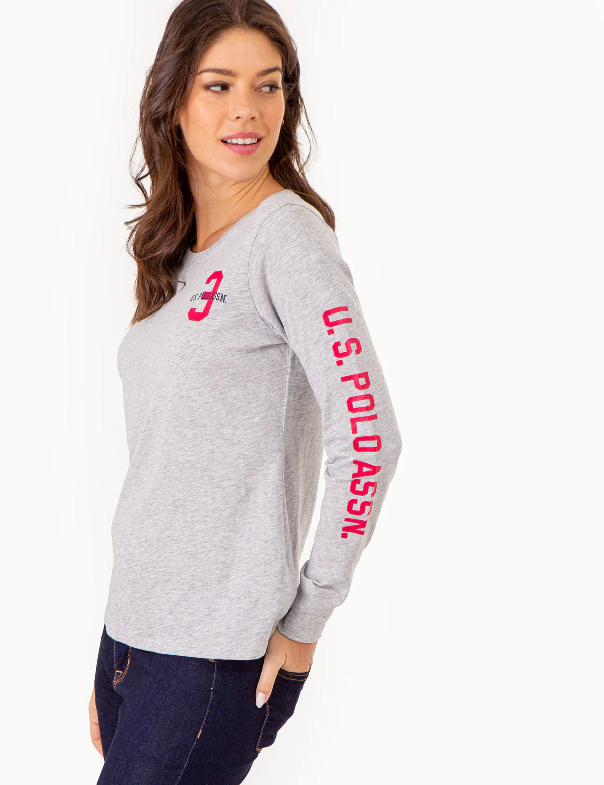 LONG SLEEVE U.S. POLO ASSN. GRAPHIC T-SHIRT - Image 7