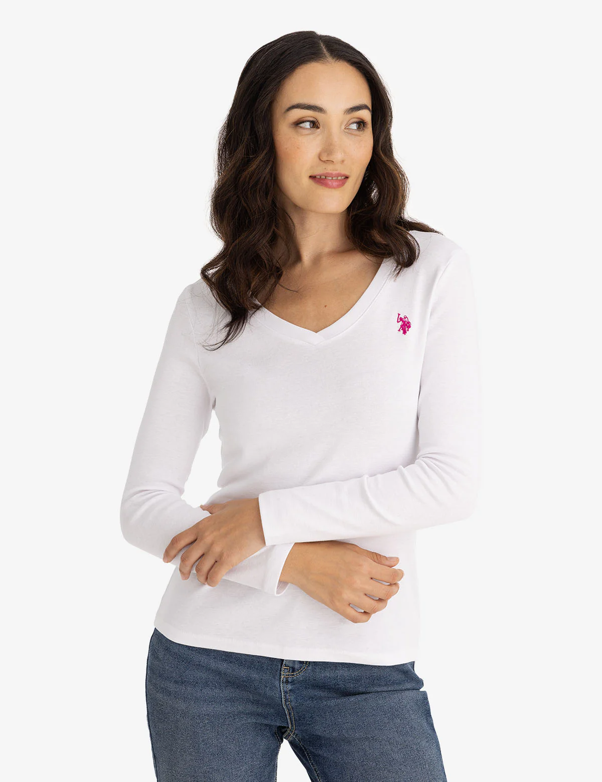 LONG SLEEVE V-NECK T-SHIRT - Image 26