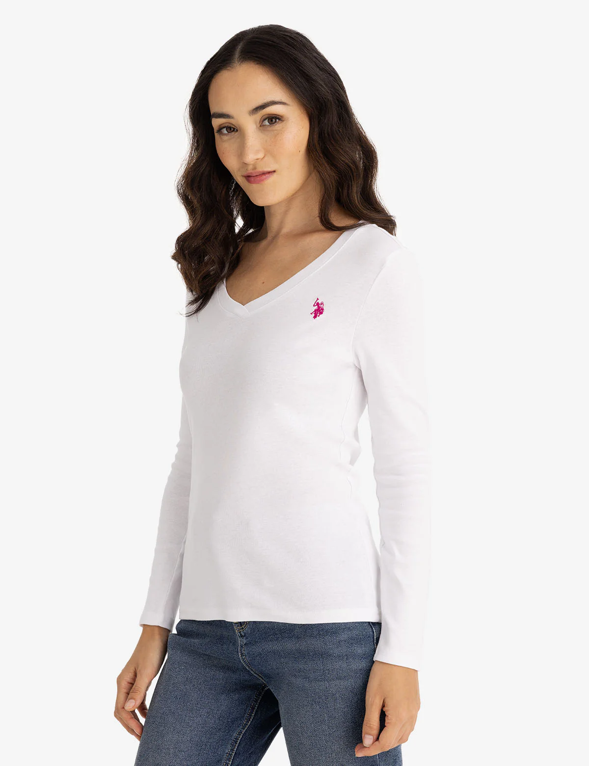 LONG SLEEVE V-NECK T-SHIRT - Image 27