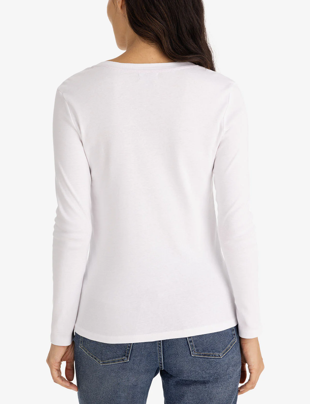 LONG SLEEVE V-NECK T-SHIRT - Image 28