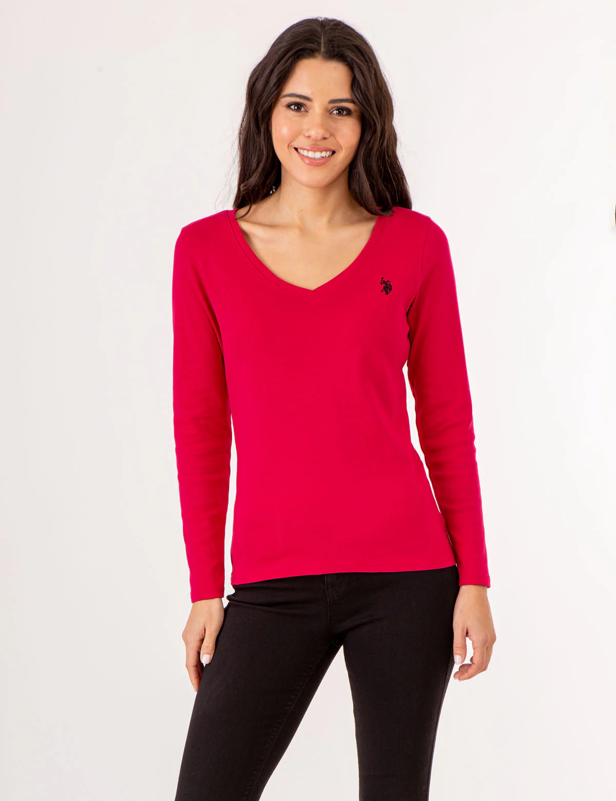 LONG SLEEVE V-NECK T-SHIRT - Image 30