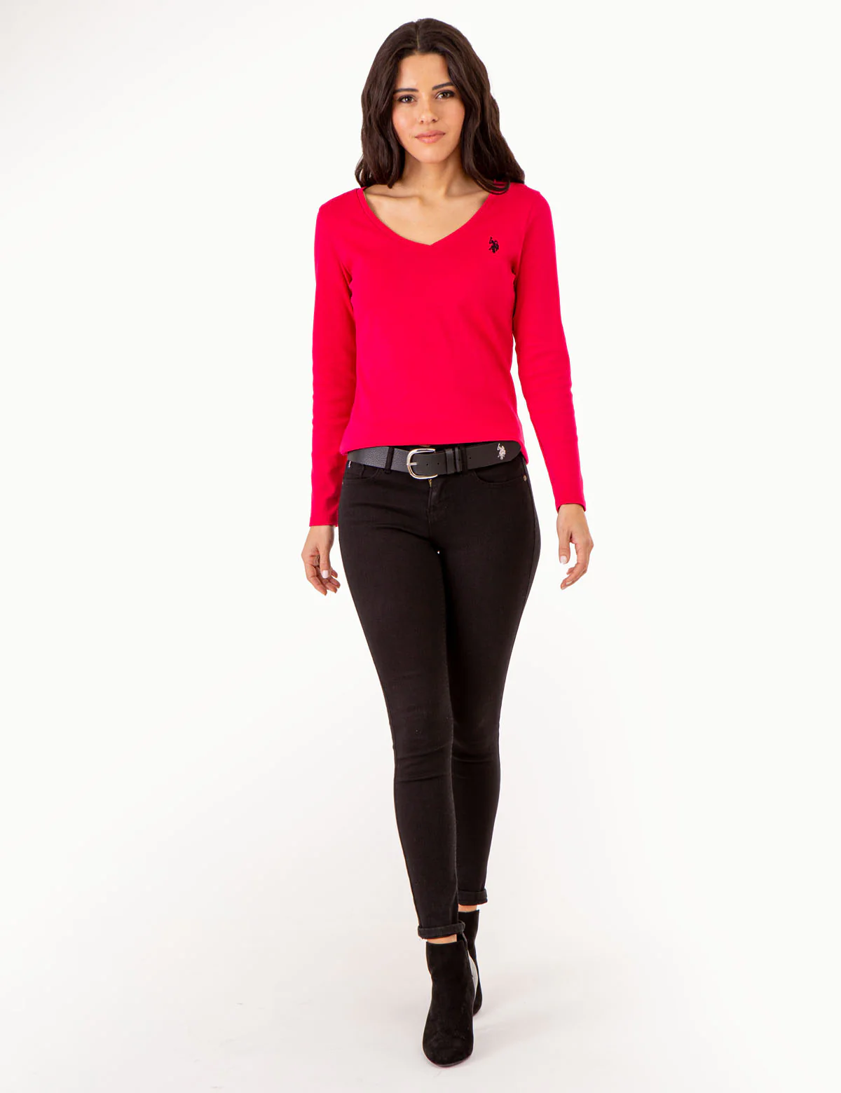 LONG SLEEVE V-NECK T-SHIRT - Image 31
