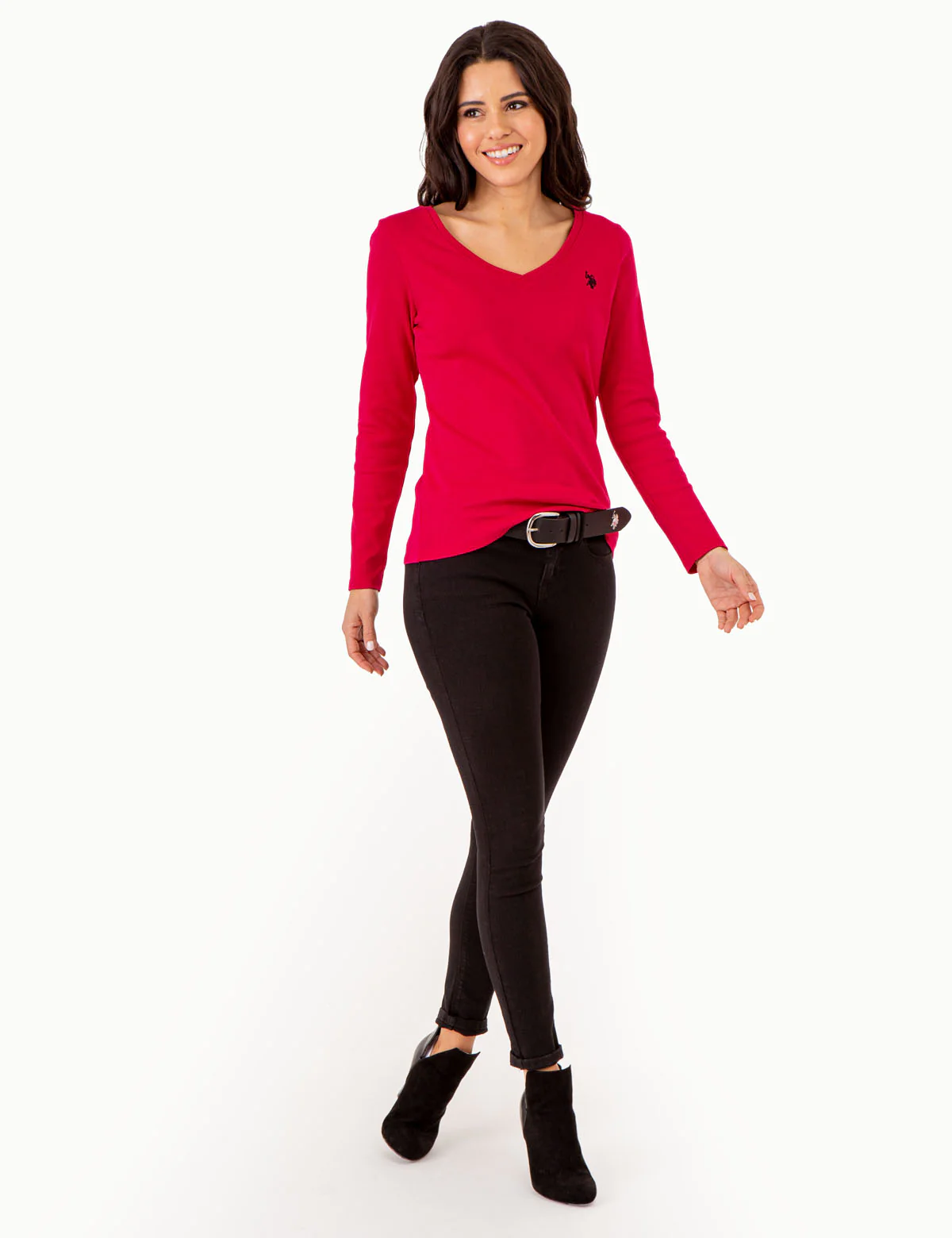 LONG SLEEVE V-NECK T-SHIRT - Image 33