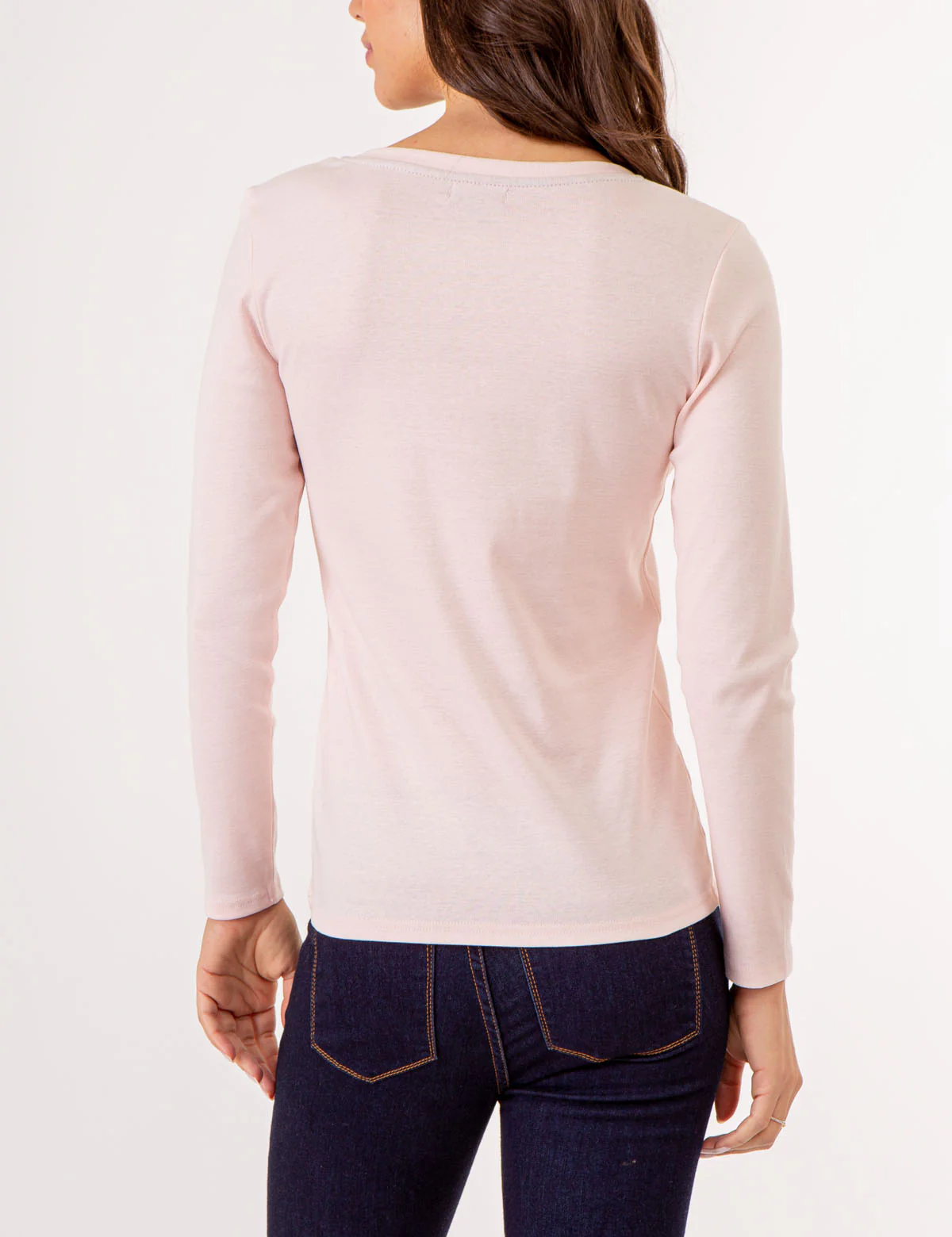 LONG SLEEVE V-NECK T-SHIRT - Image 36