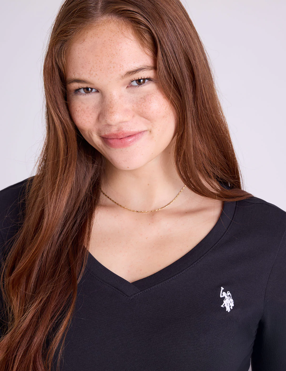 LONG SLEEVE V-NECK T-SHIRT - Image 5