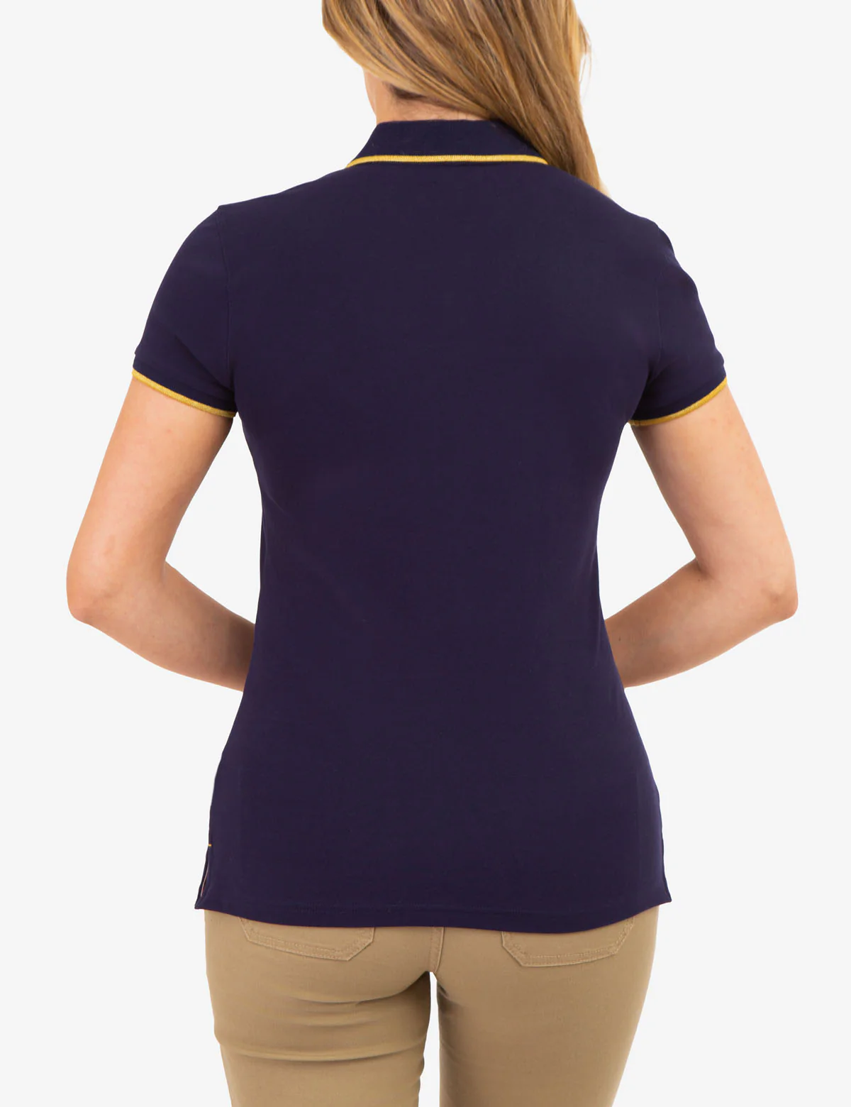 LUREX SCRIPT TIPPED POLO SHIRT - Image 9
