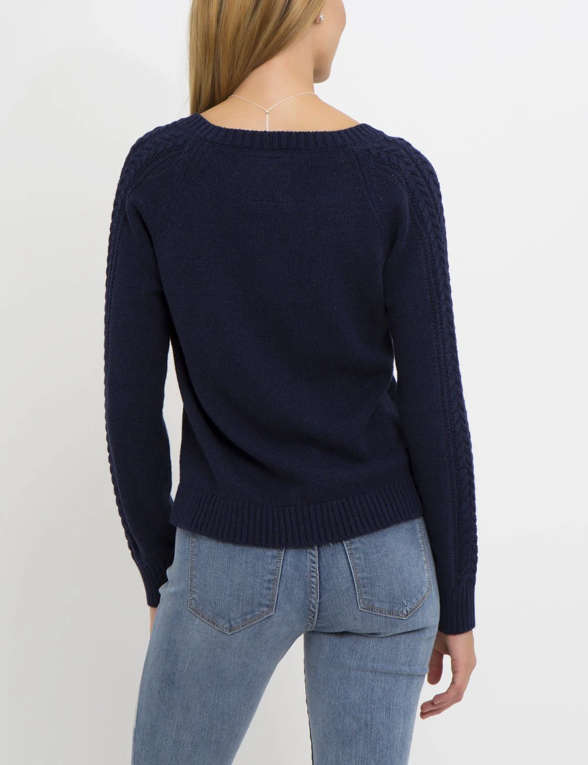 LUREX STUDS CABLE SWEATER - Image 8