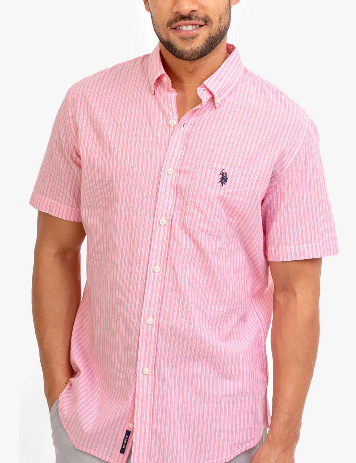 MADRAS STRIPE SHORT SLEEVE SHIRT - Image 10