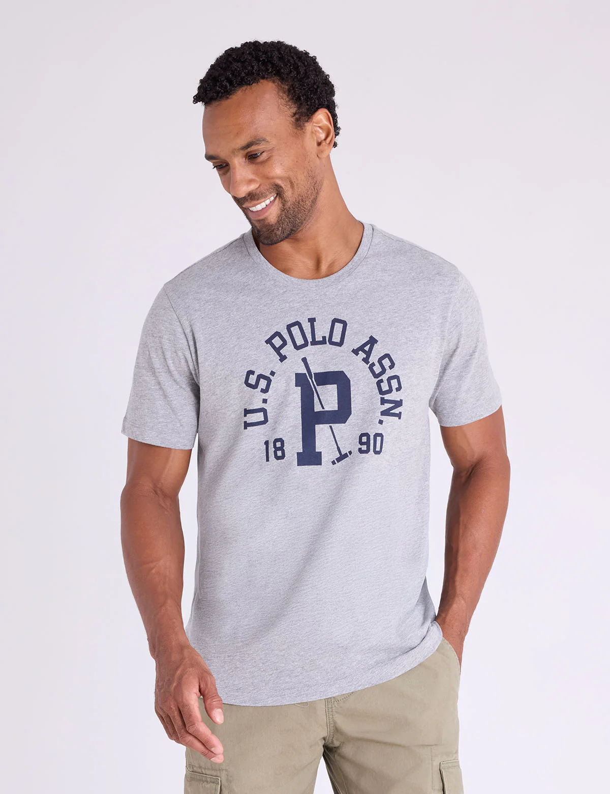 MALLET GRAPHIC PRINT JERSEY T-SHIRT