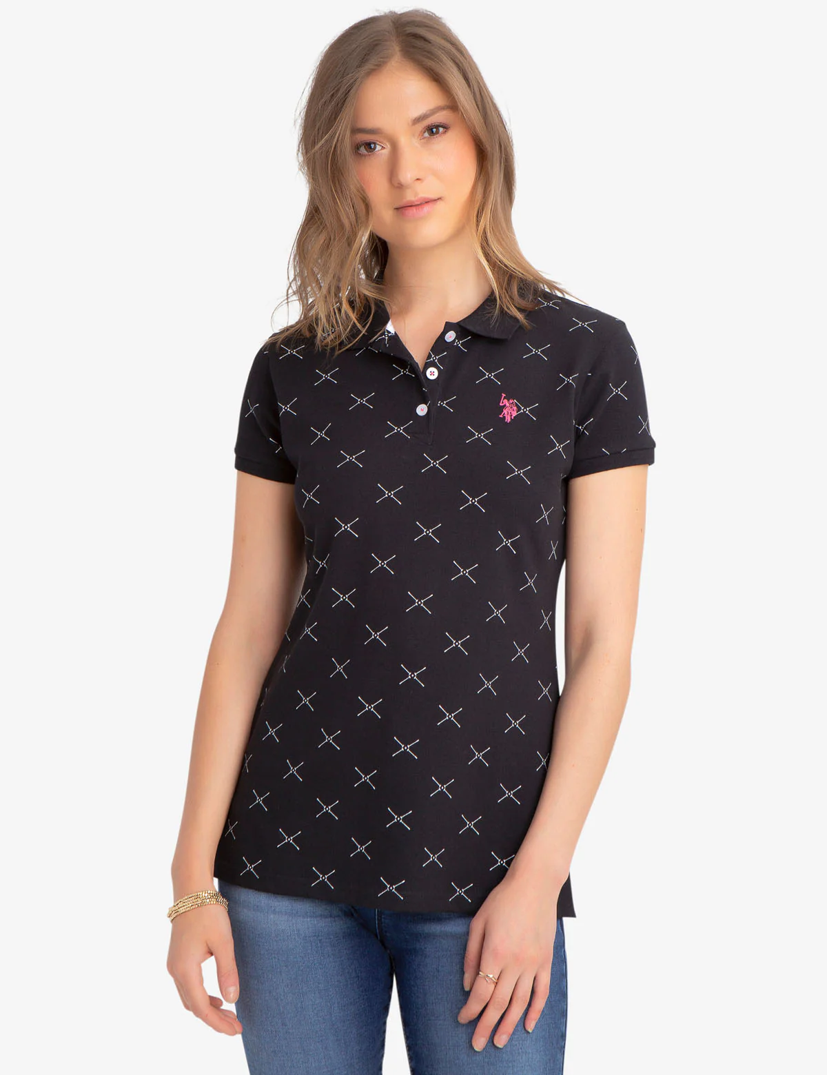 MALLOT PRINTED POLO SHIRT
