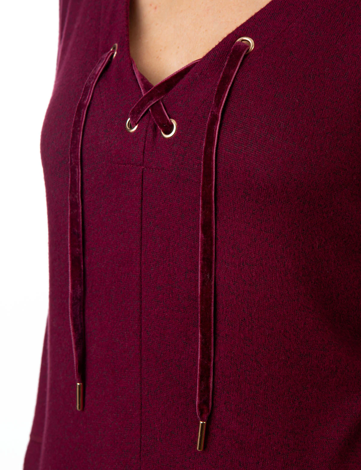 MARLED LACE UP HACCI PULLOVER - Image 12