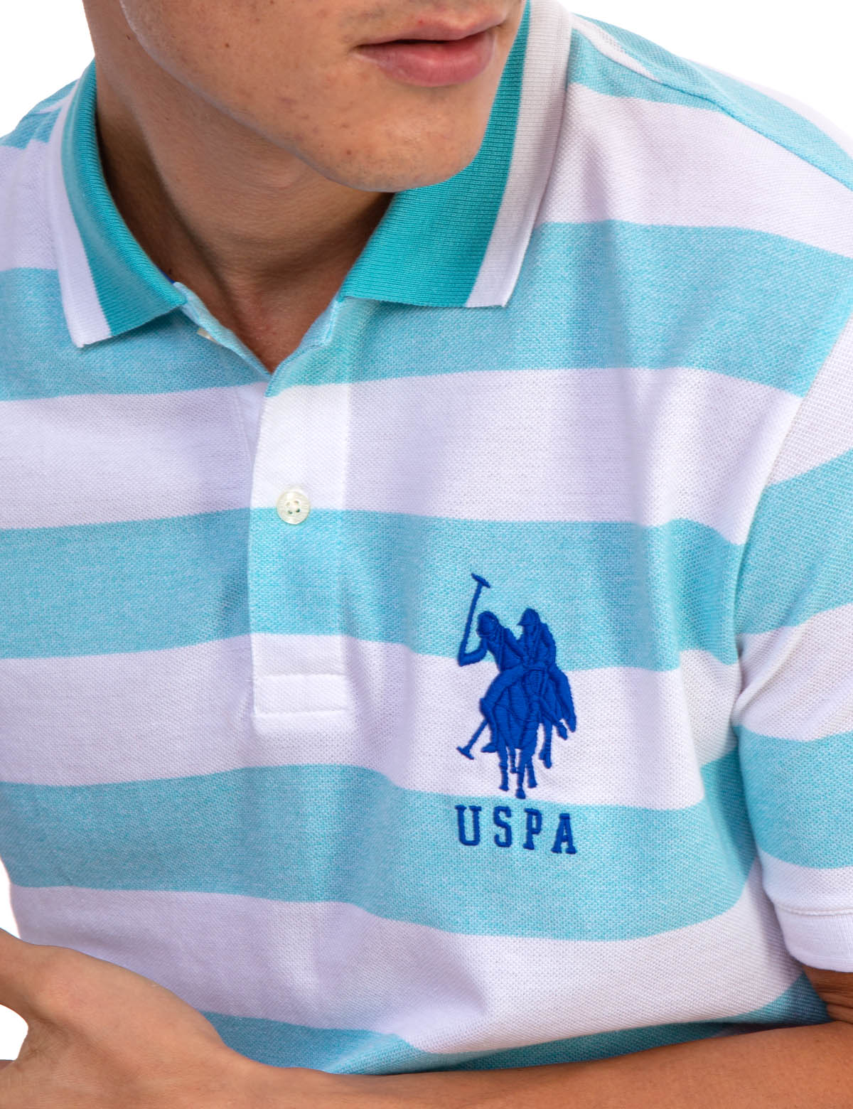 MARLED PIQUE STRIPE POLO SHIRT - Image 24
