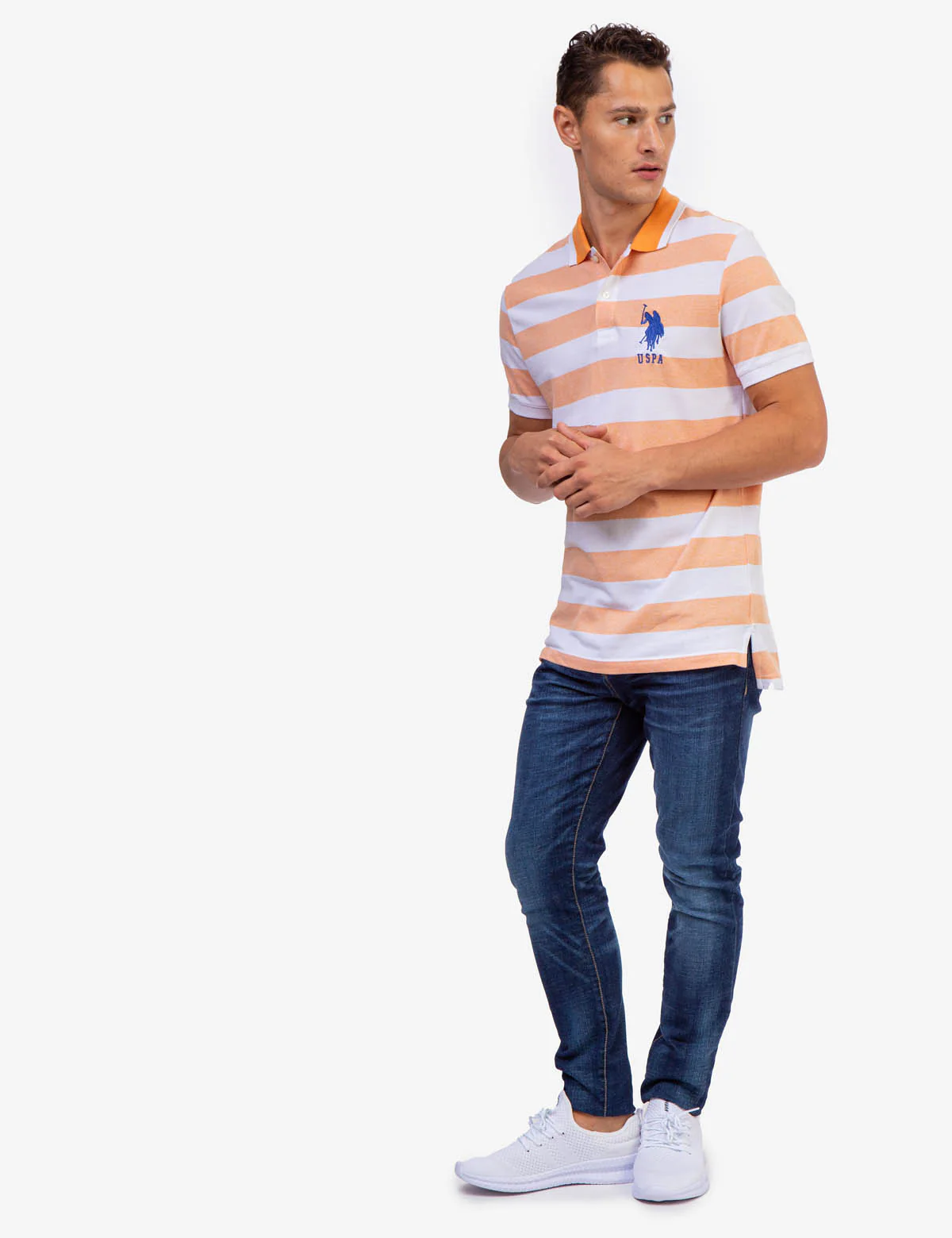 MARLED PIQUE STRIPE POLO SHIRT - Image 7