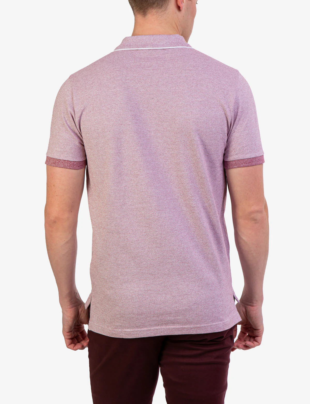 MARLED STRIPE JERSEY POLO SHIRT - Image 9