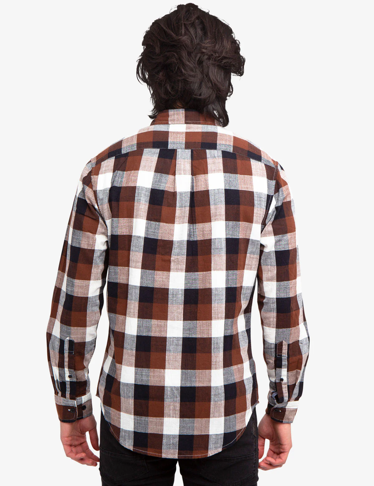 SLUB POPLIN PLAID SHIRT - Image 4
