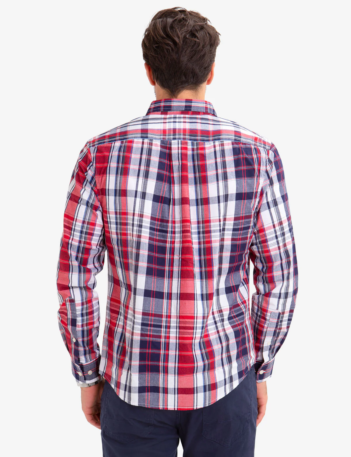 NO-TUCK PLAID POPLIN SHIRT - Image 4