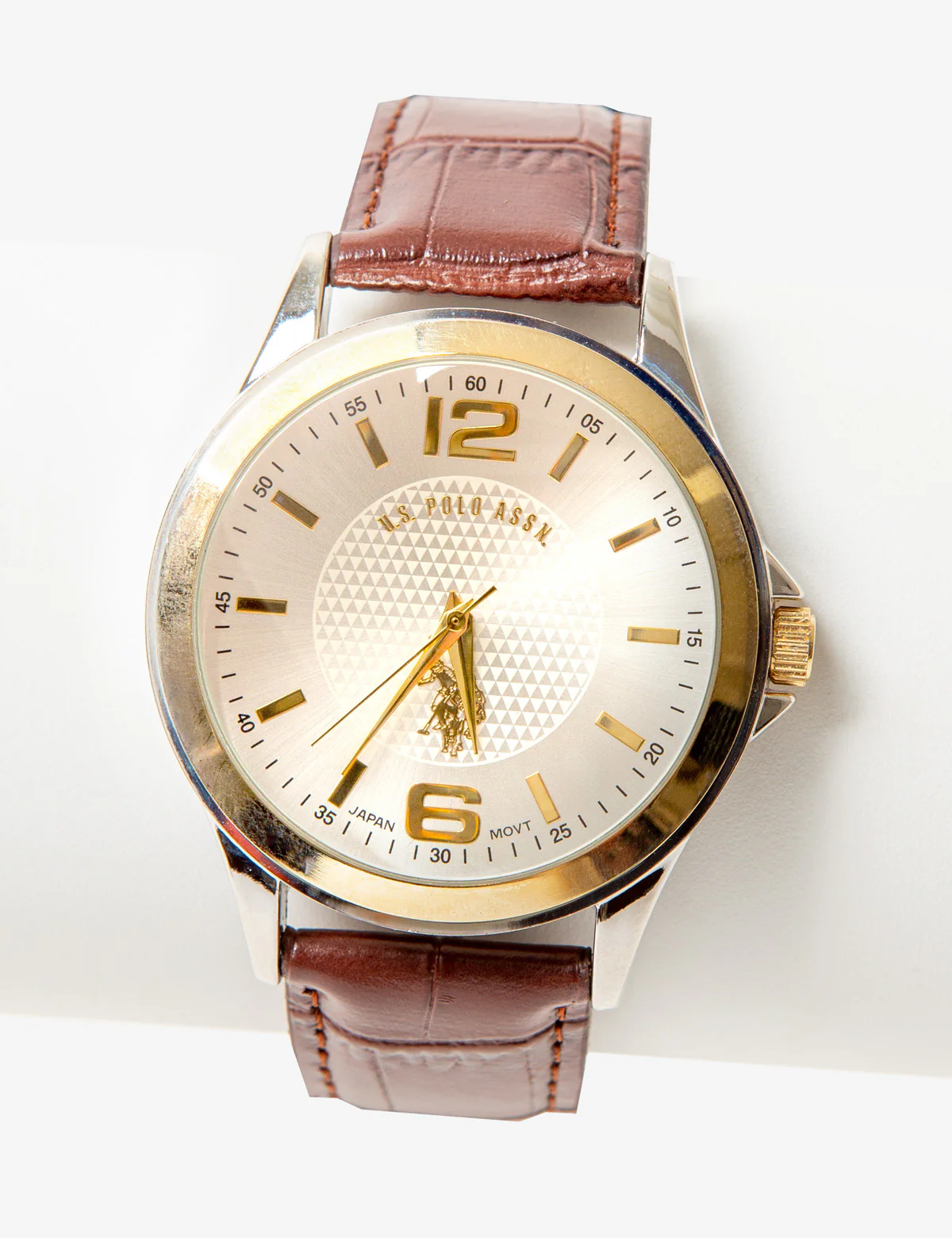 HIS AND HERS CROCODILE STRAP WATCH SET - Image 2