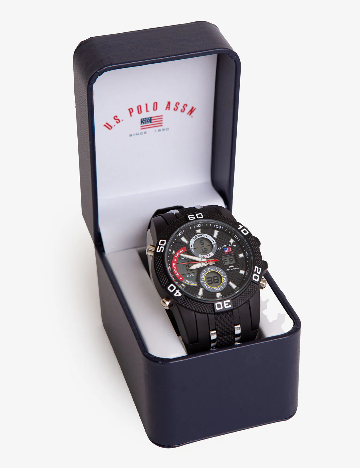 MEN'S BLACK ANA DIGI SPORT WATCH - Image 2
