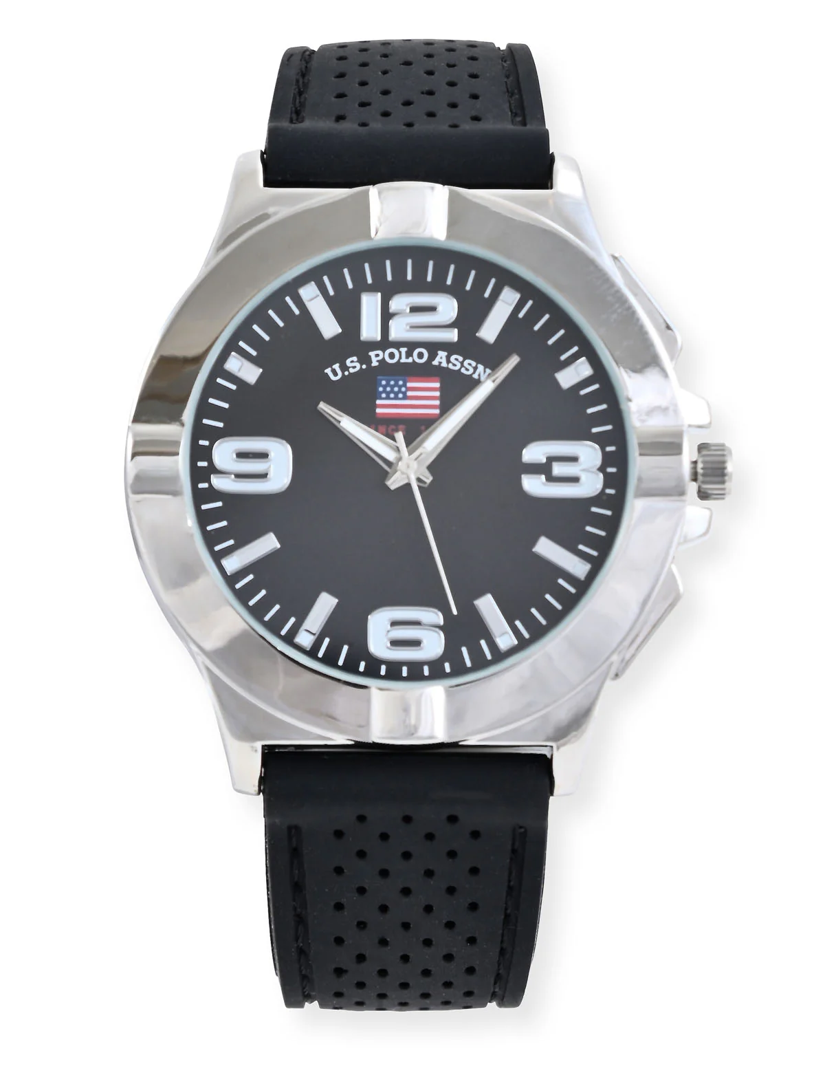 MEN'S BLACK WATCH AND STACKABLE BRACELETS SET - Image 2