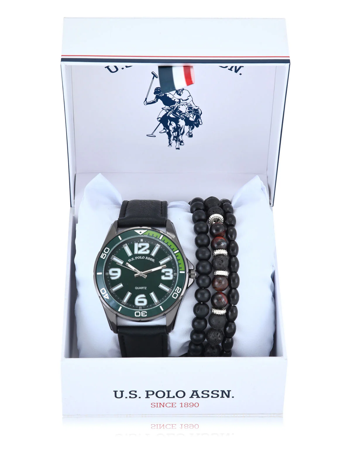MENS BLACK WATCH STACKABLE SET - Image 2