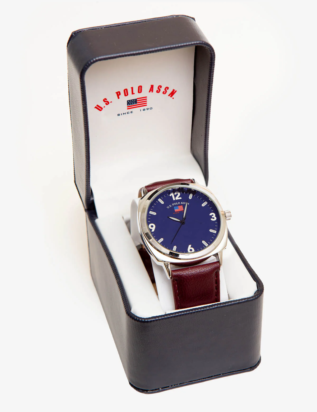 MEN'S BROWN STRAP WATCH - Image 2