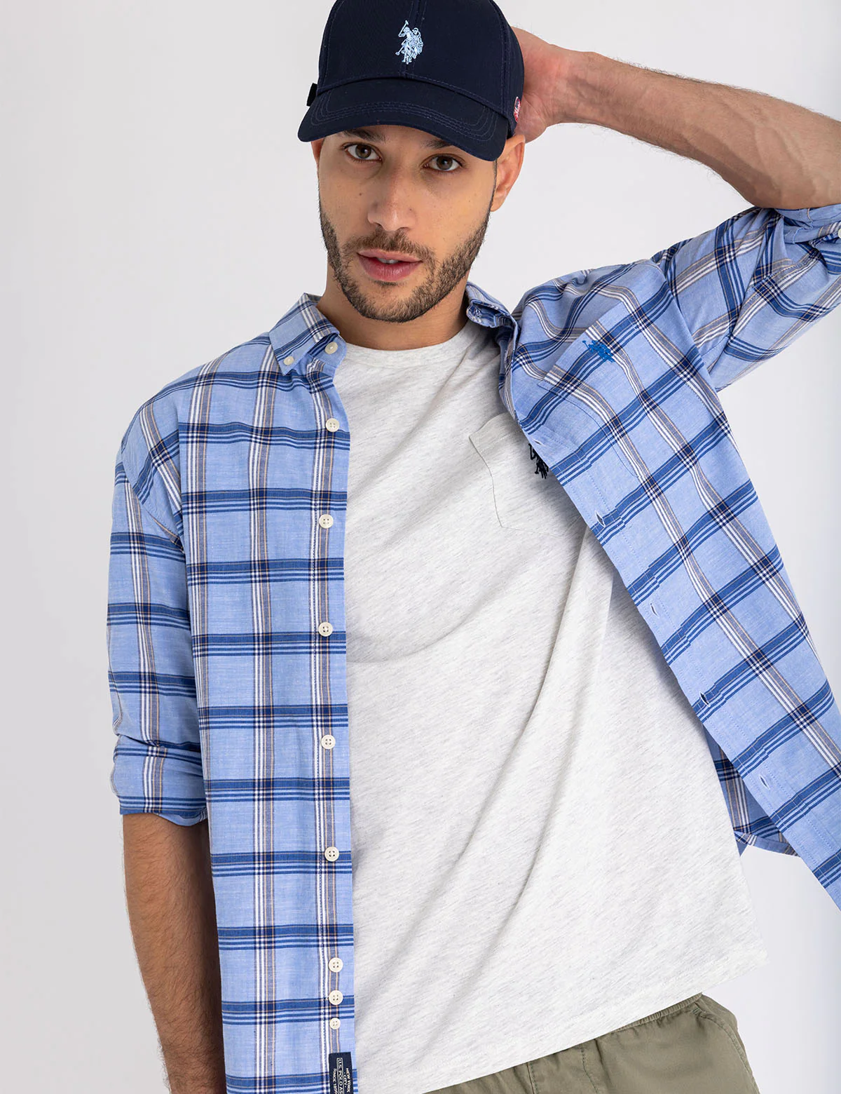 MENS CENTER SMALL LOGO HAT - Image 5