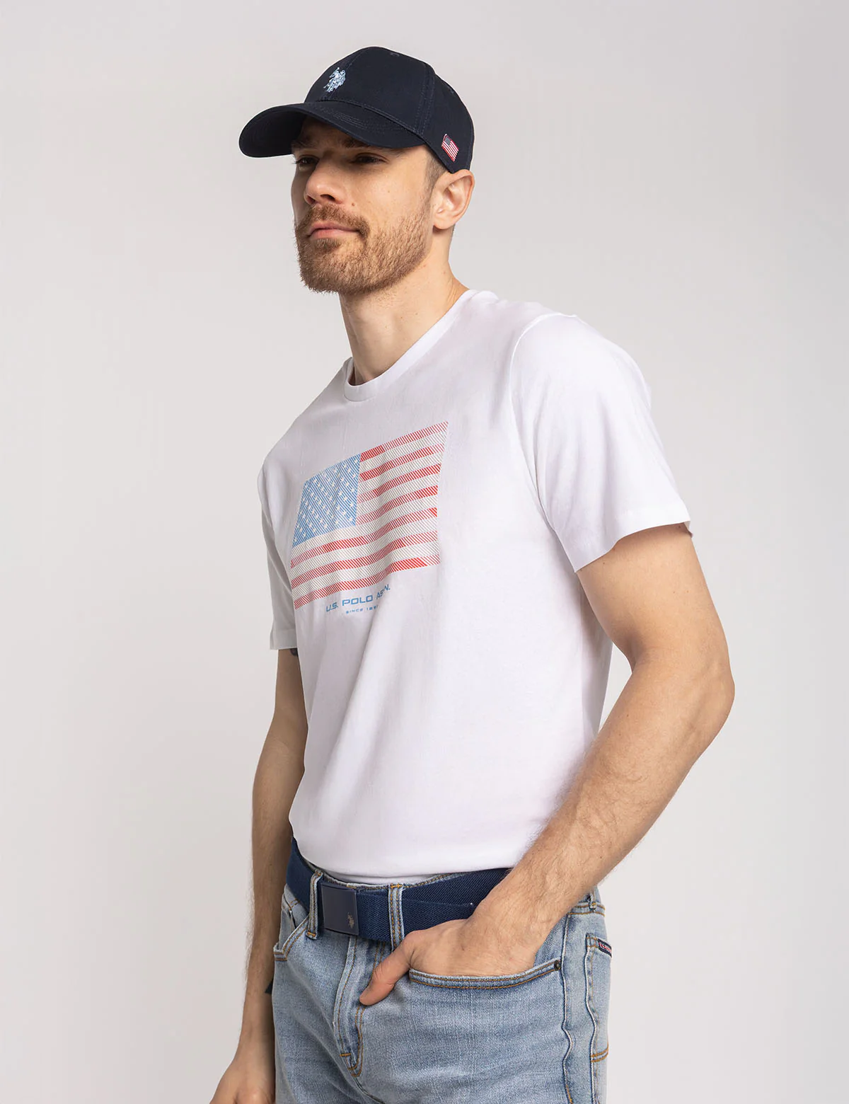 MENS CENTER SMALL LOGO HAT - Image 7