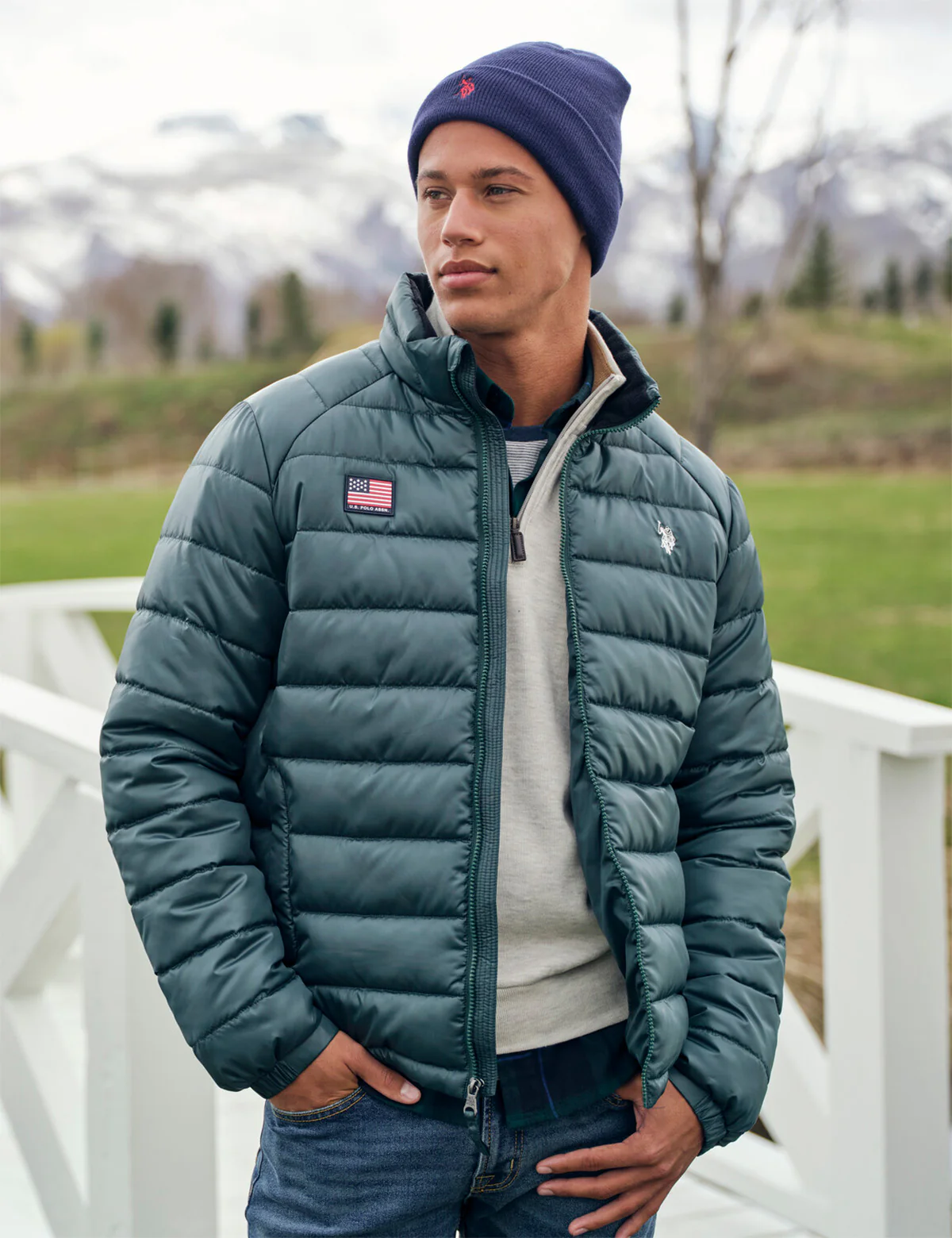 MENS CLASSIC LOGO BEANIE - Image 3