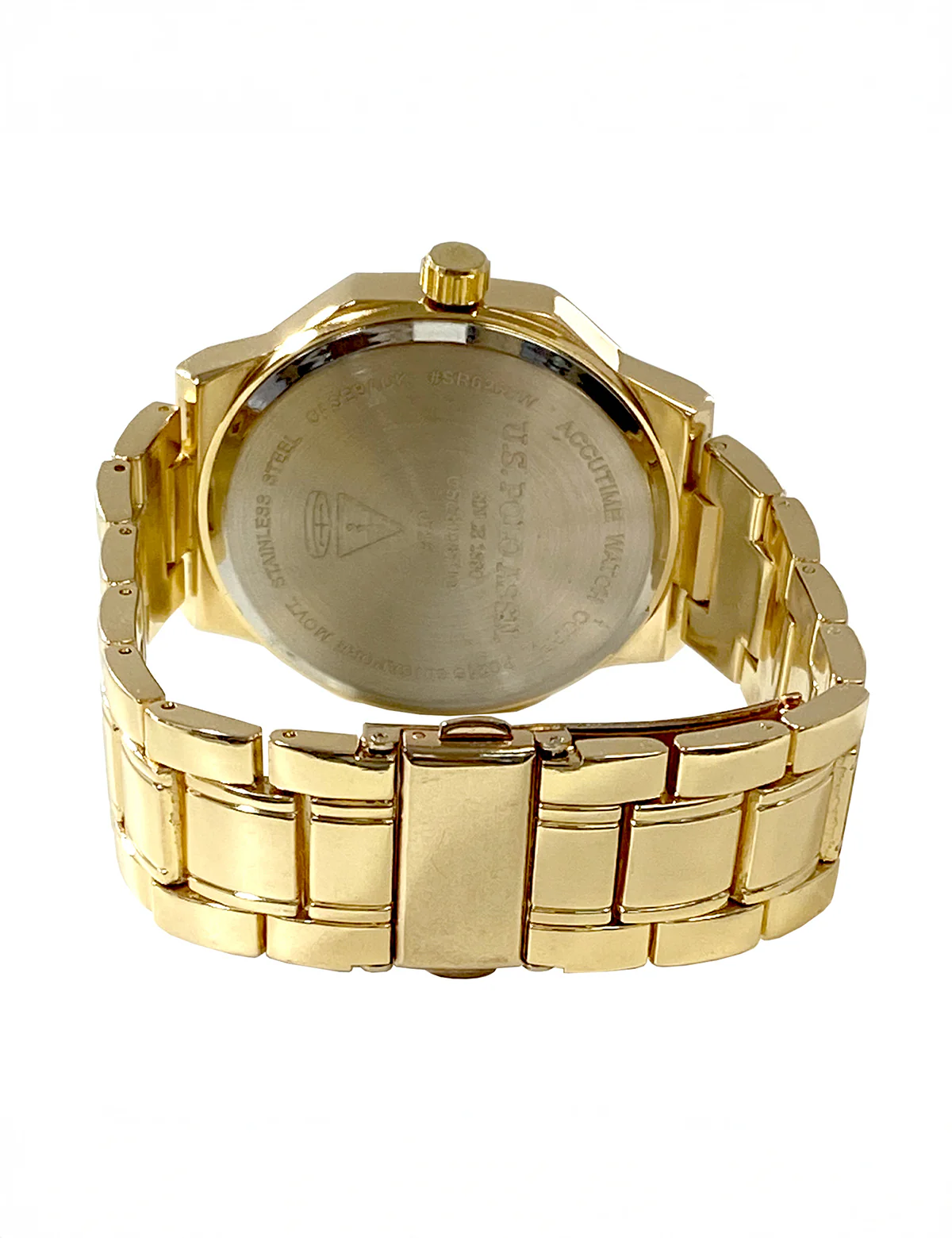 MENS GOLD LINK ANALOG WATCH - Image 4